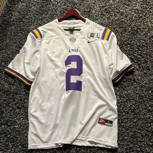 LSU Justin Jefferson Large Jersey